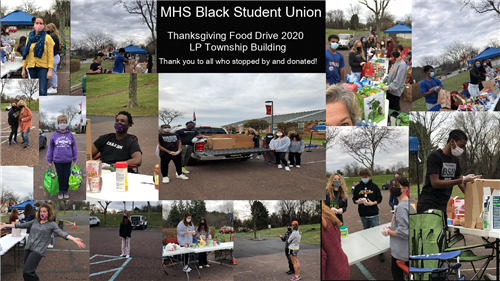 MHS Black Student Union Thanksgiving Food Drive 